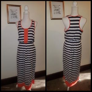 THML | maxi dress striped
